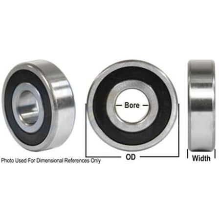 Aftermarket Bearing, Ball 6200 Series, Flat Edge A-205-I-AI